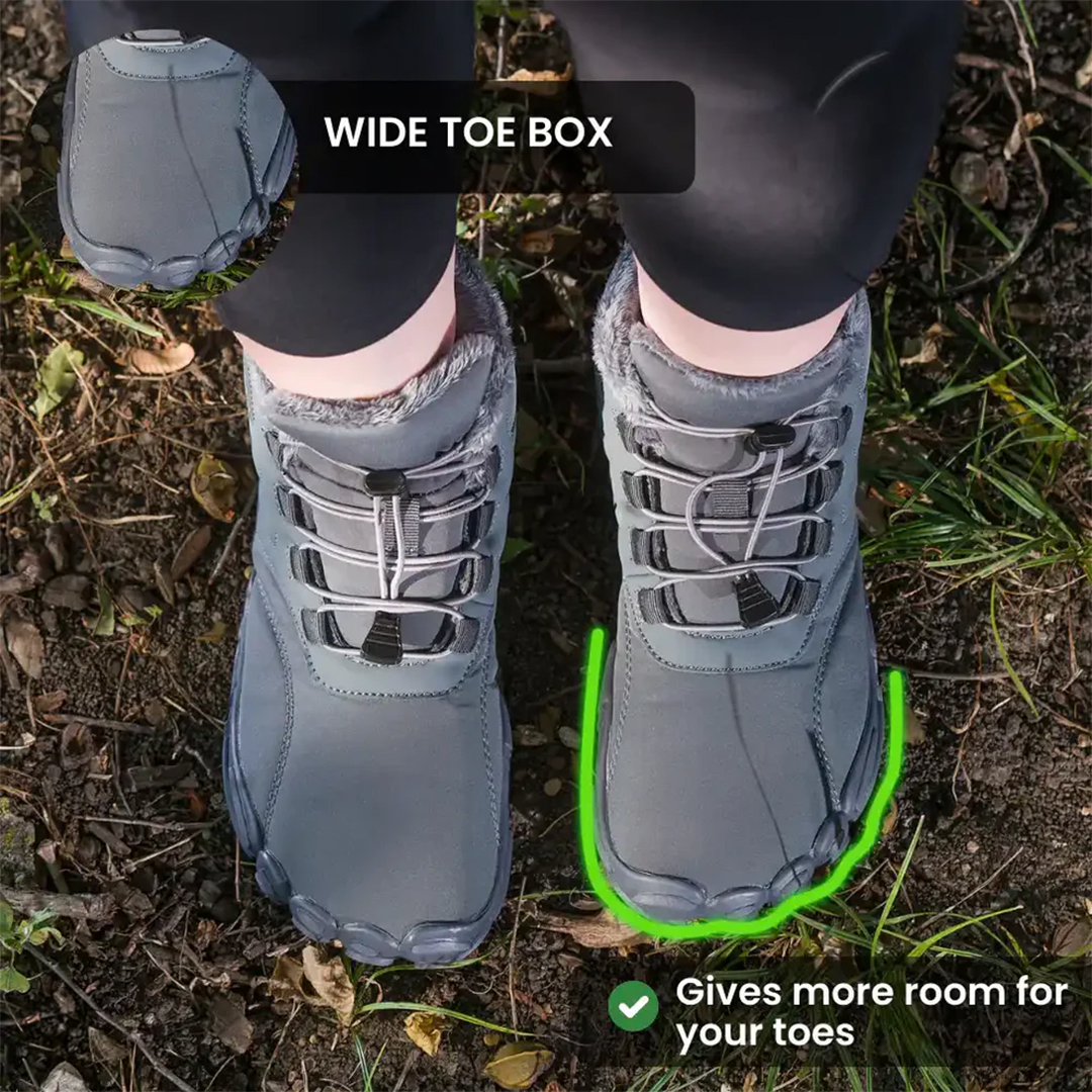 Caspar Pro - rutschfeste & wasserdicht Winter-Barfußschuhe