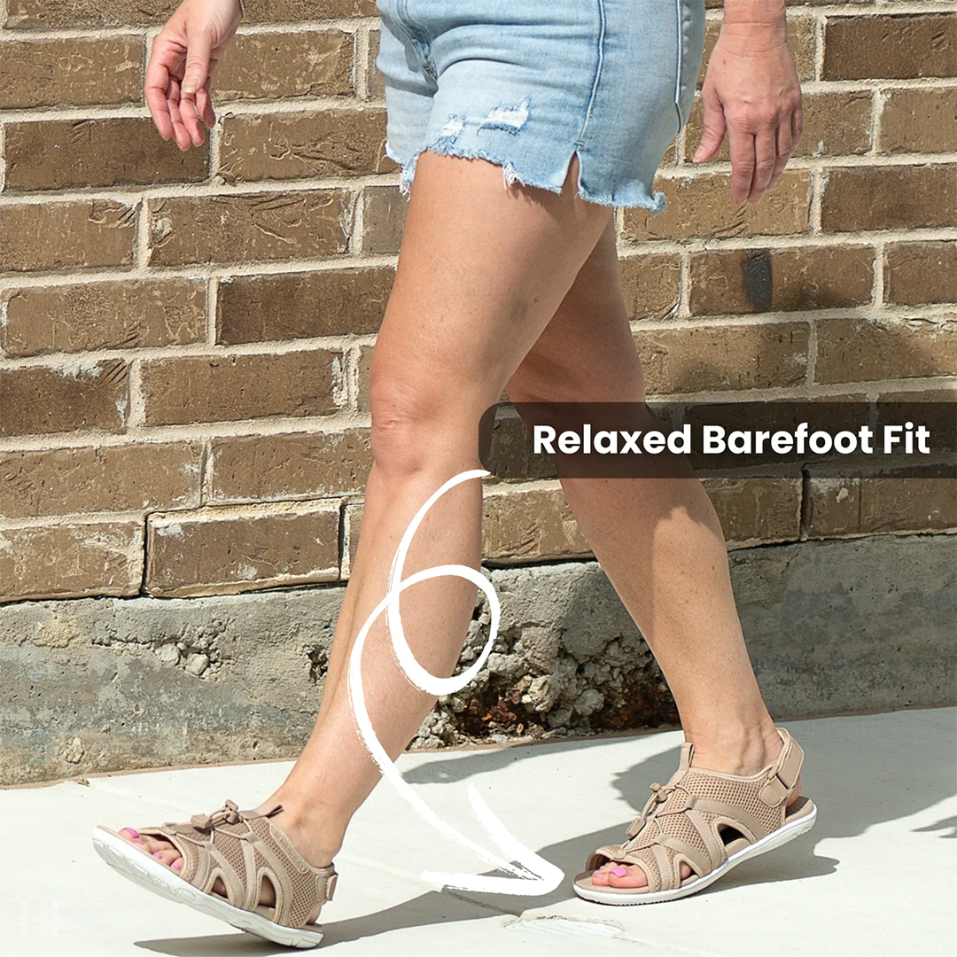 SF Barfußsandalen II – Ergonomisches Fußbett & Ultra-leichte Barfuß-Sandalen 